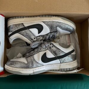 Golden gal nike dunks